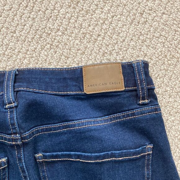 NEW American Eagle Highest Rise Jegging 360 Stretch Dark Wash Size 2 Pants NWOT - Picture 11 of 11